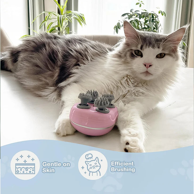 Rechargeable Electric Scalp Massager Handheld Smart Hair Massager