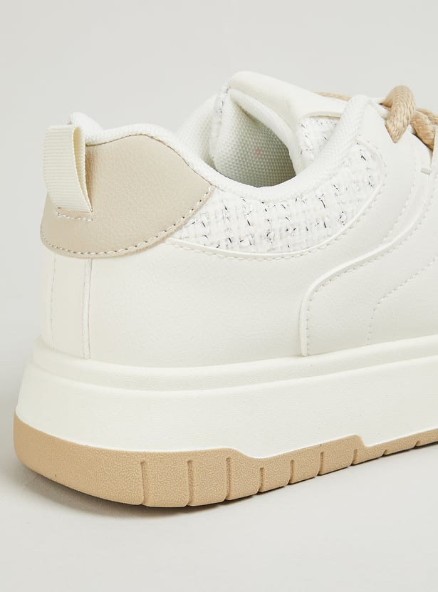 Comfortable Women’s Lace-Up Sneakers for Walking, Gym, and Daily Activities