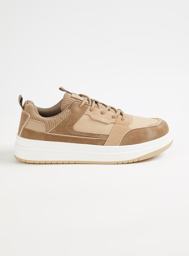 Lightweight Men Colorblock Sneakers for Gym Training and Active Lifestyle