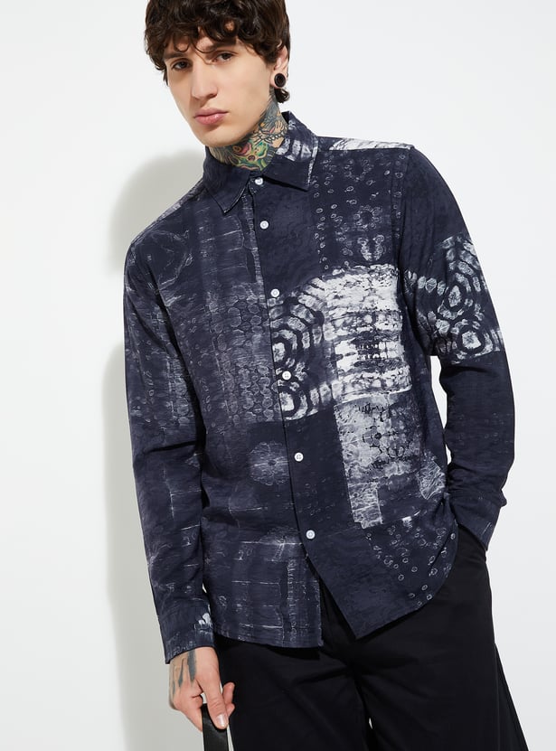 Comfortable Printed Regular Fit Shirt for Men with Everyday Casual Style