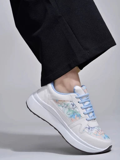 Stylestry Smart Casual Blue Sneakers for Women and Girls with Lightweight Design and Comfortable Fit
