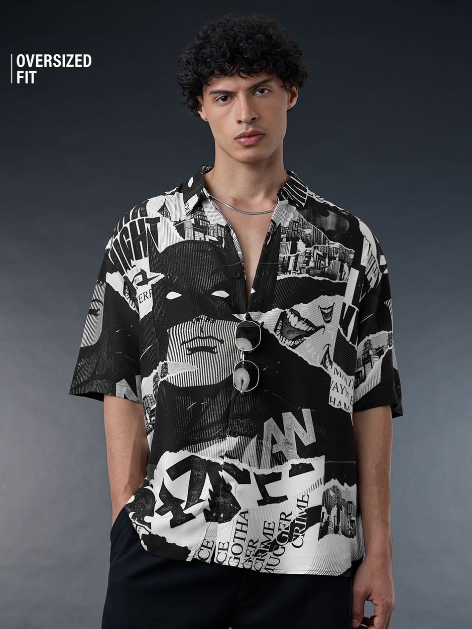 Wayne Industries Oversized Shirt for Women Comfortable Loose Fit Casual Shirt Perfect for Everyday Wear