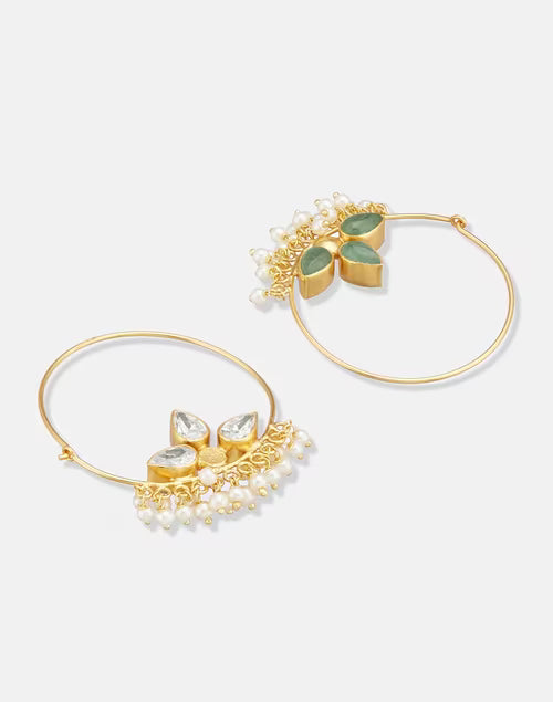 Beautiful Silver Hoop Earrings with Contemporary Appeal