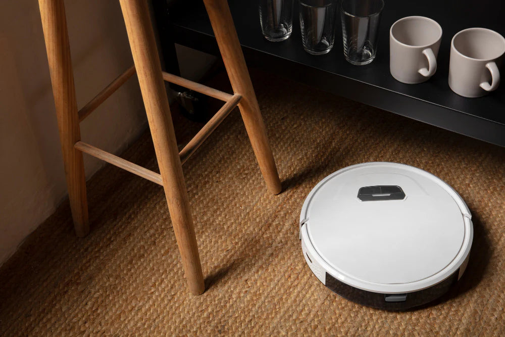 Pet Friendly Smart Robot Vacuum Cleaner with Quiet Operation Auto Mapping and Self Cleaning Mop Function