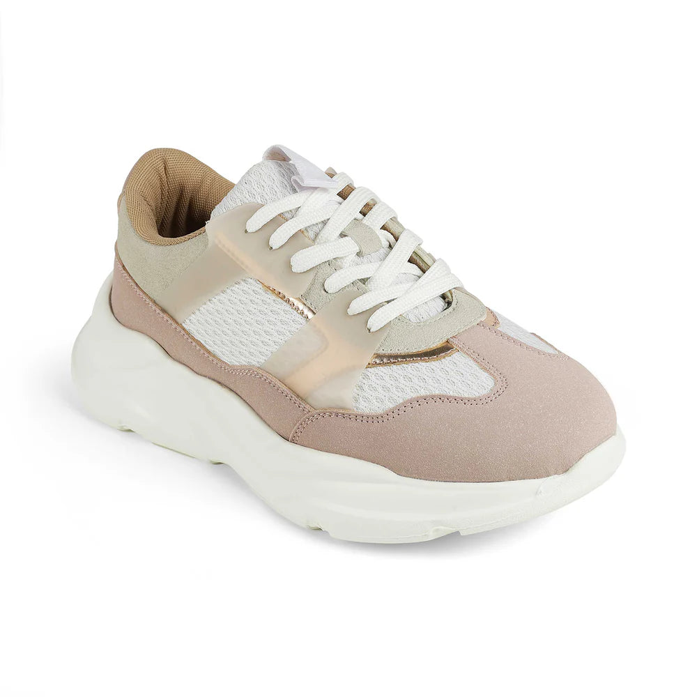 Trendy Women’s Pink Sneakers for Smart Casual and Active Lifestyle