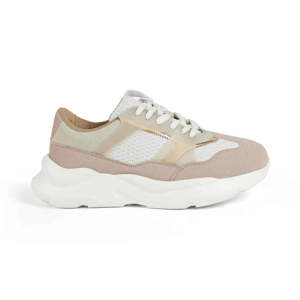Trendy Women’s Pink Sneakers for Smart Casual and Active Lifestyle
