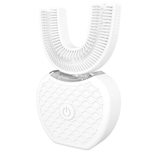 Automatic Ultrasonic Electric Toothbrush 360 Degree Cleaning with U Shape Sonic Brush for Adults