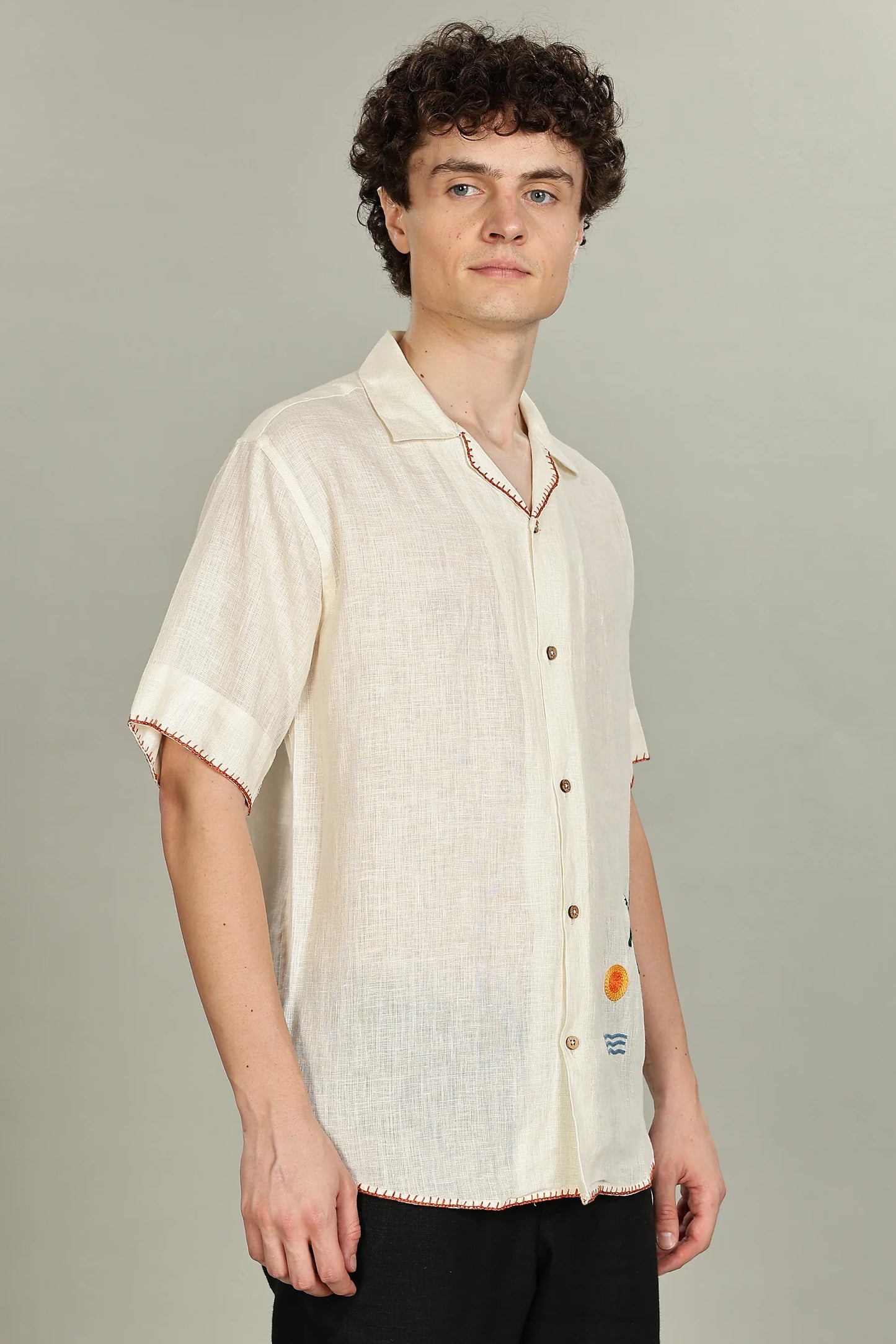 Summer Ready Men’s Linen Shirt Lightweight Comfortable and Perfect for Everyday Wear