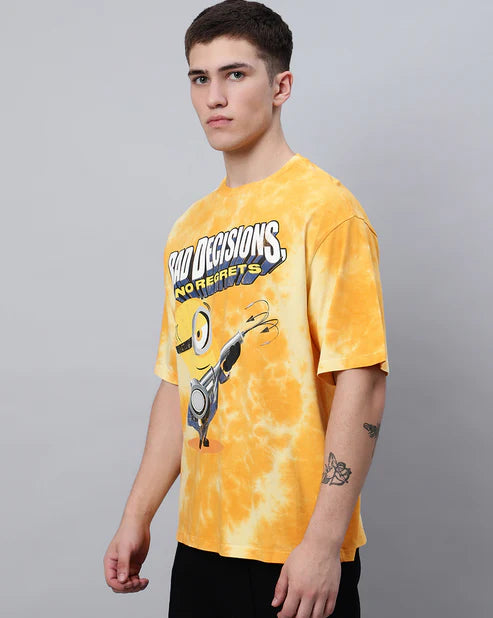 Classic Oversized Minions T-Shirt for Men Everyday Comfort