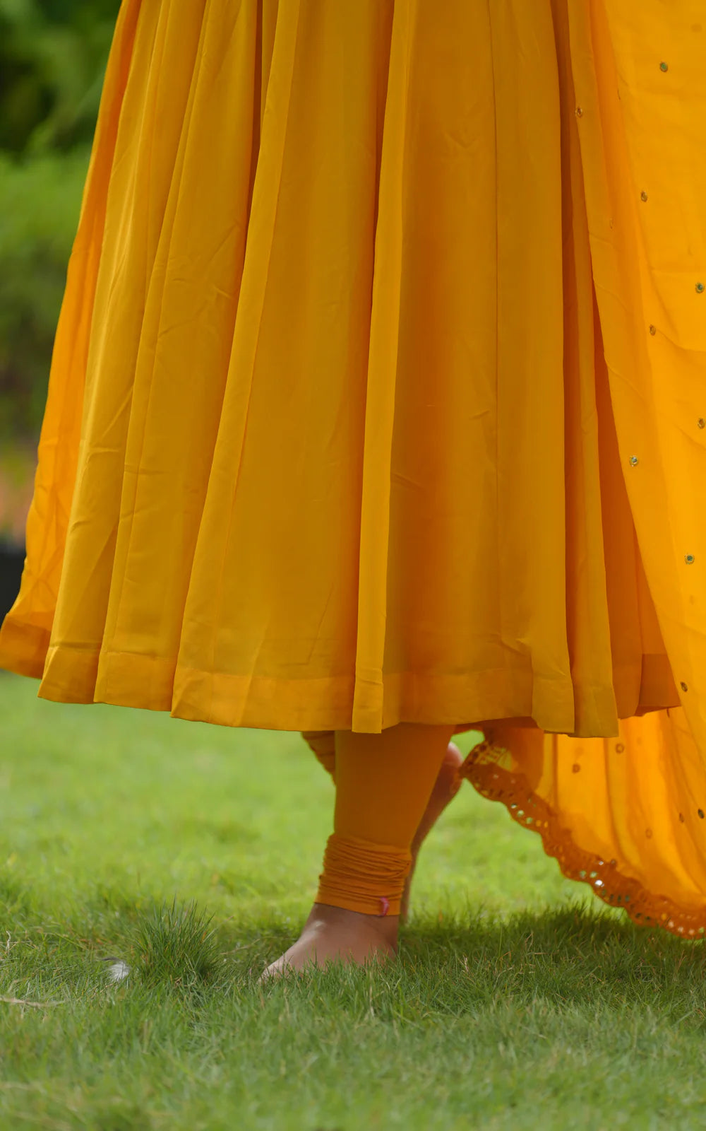 Premium Mustard Kurti Ensemble with Coordinated Dupatta and Stylish Traditional Detailing for Wedding Functions and Festive Occasions