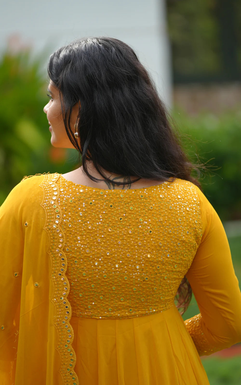 Premium Mustard Kurti Ensemble with Coordinated Dupatta and Stylish Traditional Detailing for Wedding Functions and Festive Occasions