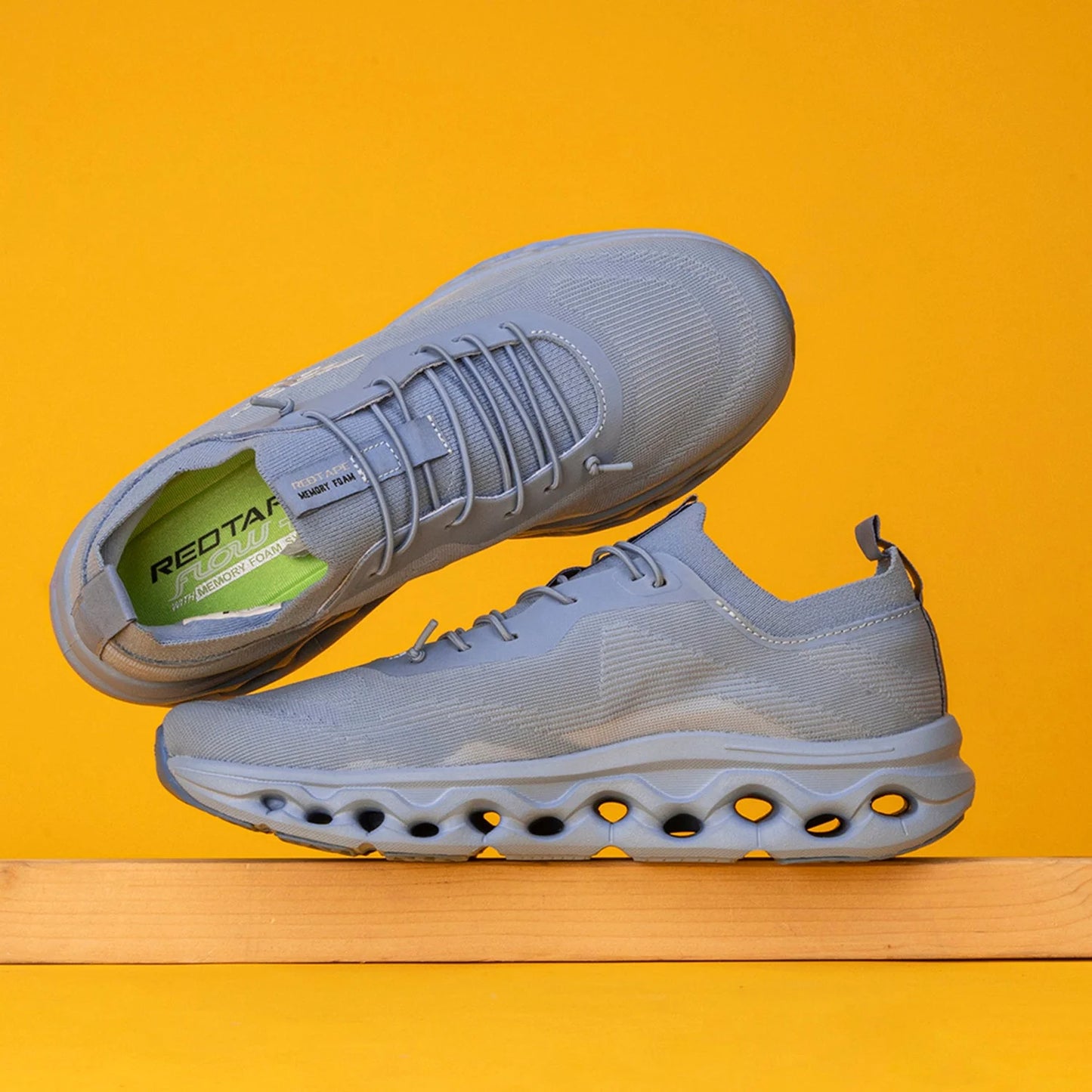 Blue Athleisure Sneakers for Men Comfortable Everyday Shoes
