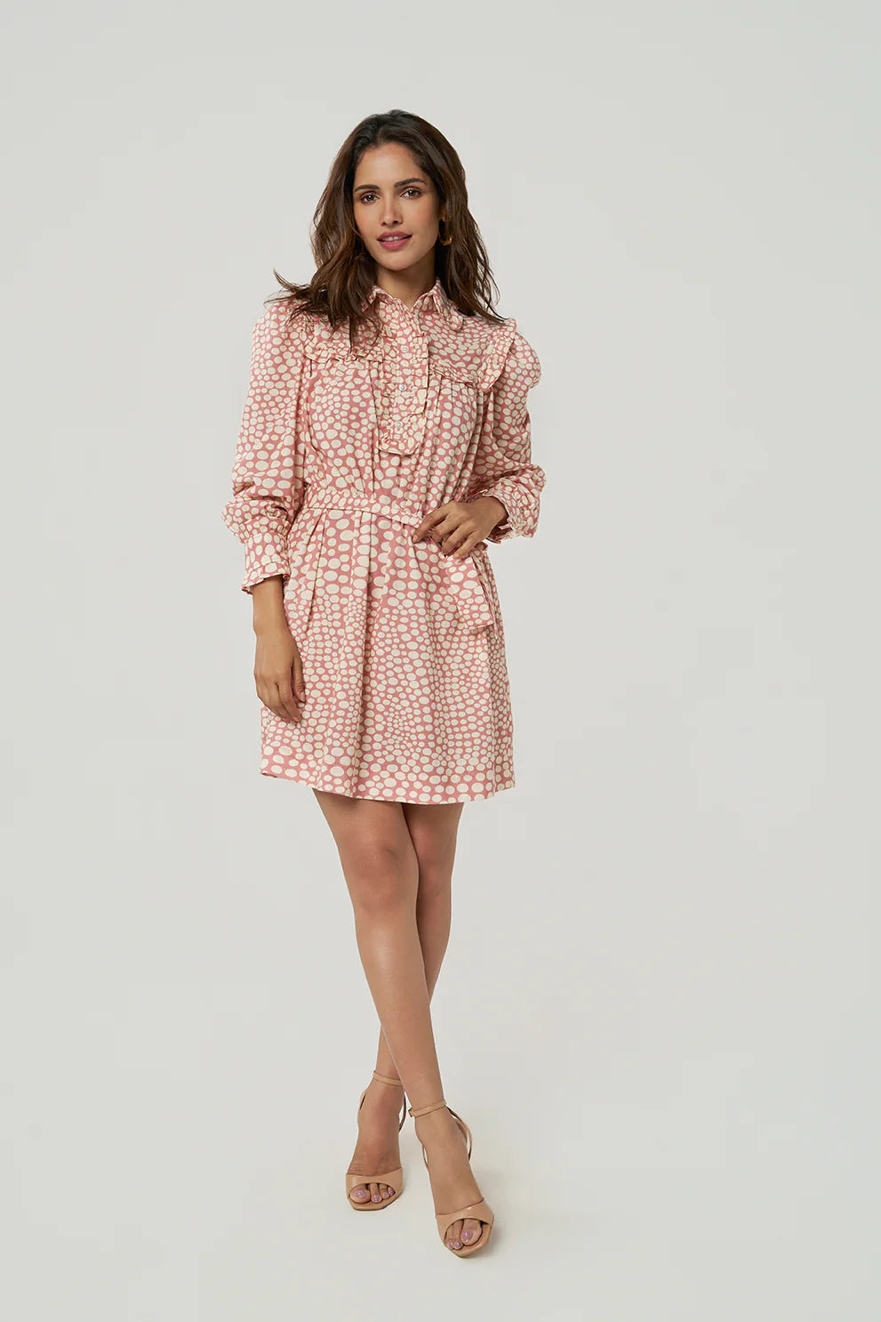 Elegant Khadi Cotton Brunch Dress for Women