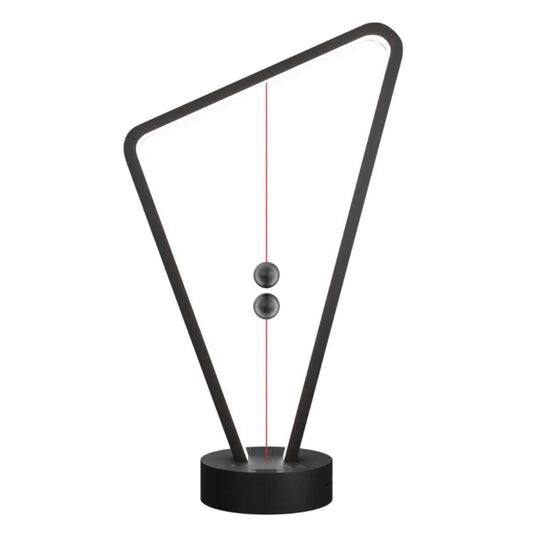 Black Assymetrix II Magnetic LED Desk Lamp Stylish Functional and Space-Saving Design