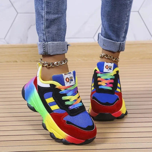 Stylish Ergonomic Color Vibe Sneakers for Everyday Comfort and Street Style
