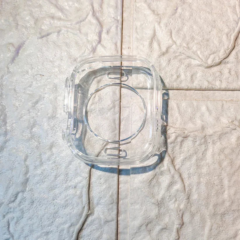 10 in 1 Smart Bluetooth Calling Smartwatch with Earphones Transparent Screen Guard and 7 Classic Straps (Mix Color)