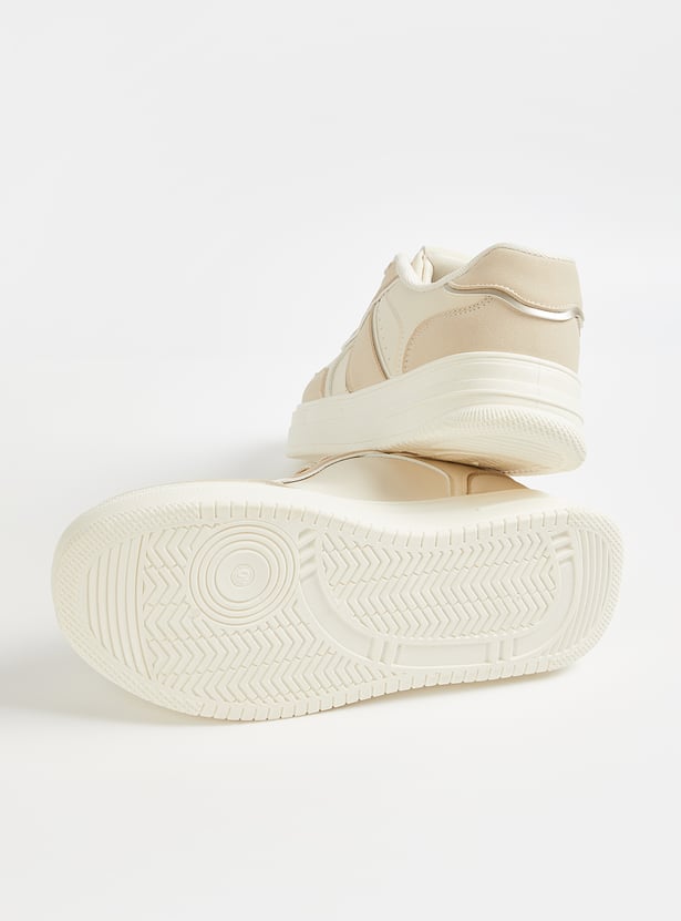 Lightweight Women Colourblock Sneakers for Gym Workouts and Outdoor Adventures