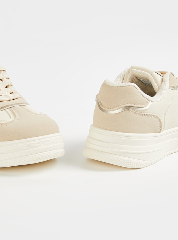 Lightweight Women Colourblock Sneakers for Gym Workouts and Outdoor Adventures