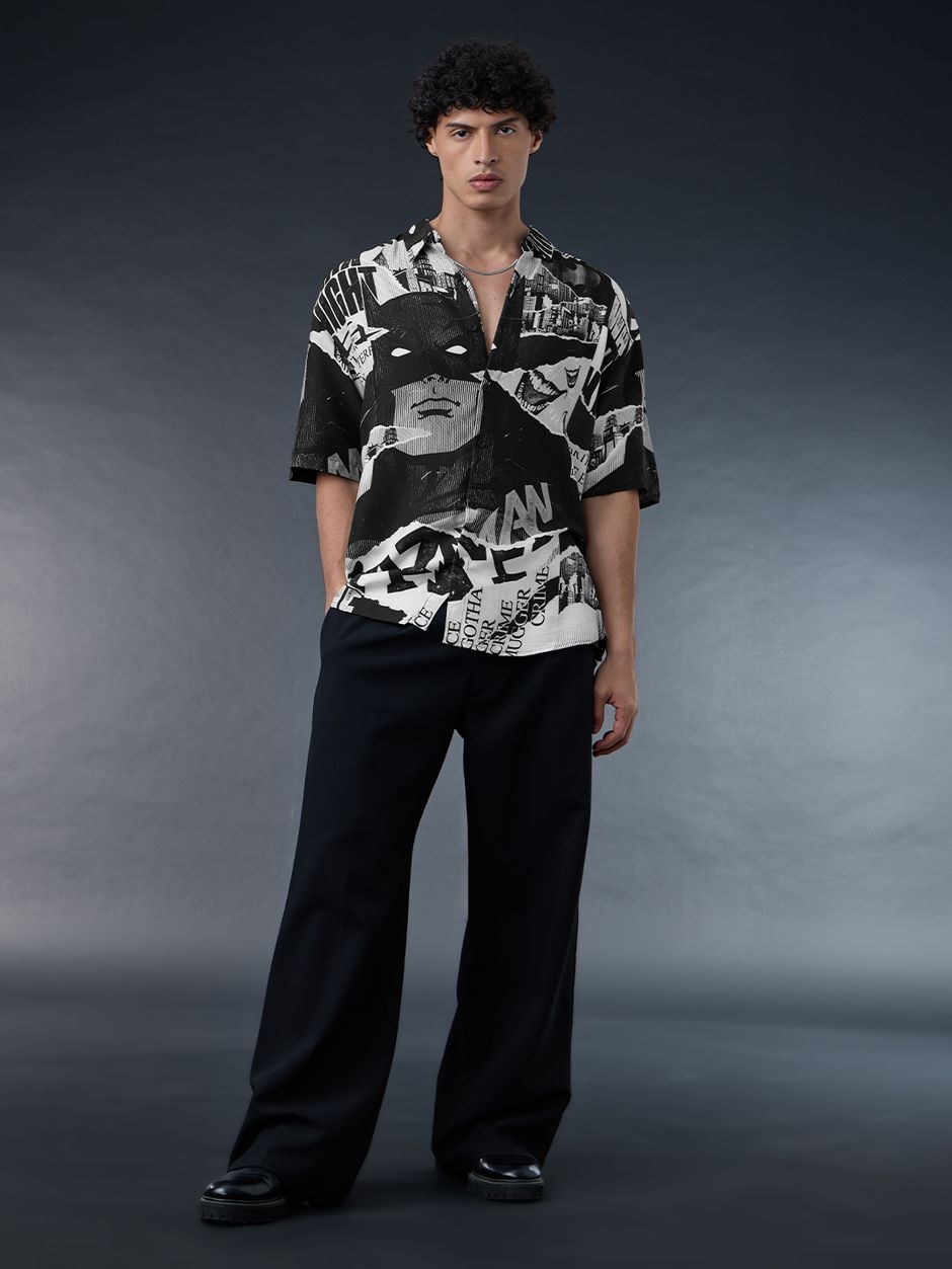 Wayne Industries Oversized Shirt for Women Comfortable Loose Fit Casual Shirt Perfect for Everyday Wear