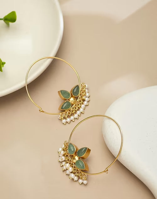 Beautiful Silver Hoop Earrings with Contemporary Appeal