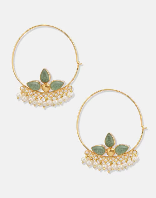 Beautiful Silver Hoop Earrings with Contemporary Appeal