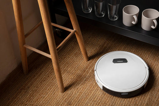 Pet Friendly Smart Robot Vacuum Cleaner with Quiet Operation Auto Mapping and Self Cleaning Mop Function