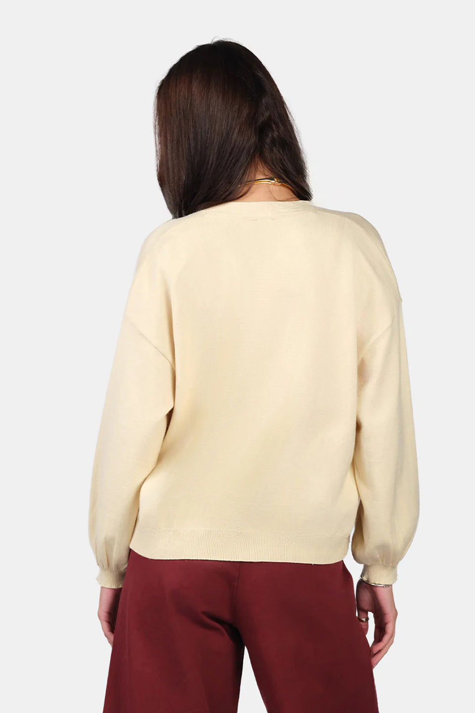 Trendy Women’s Viscose Lurex Knit Cami with Matching Cardigan