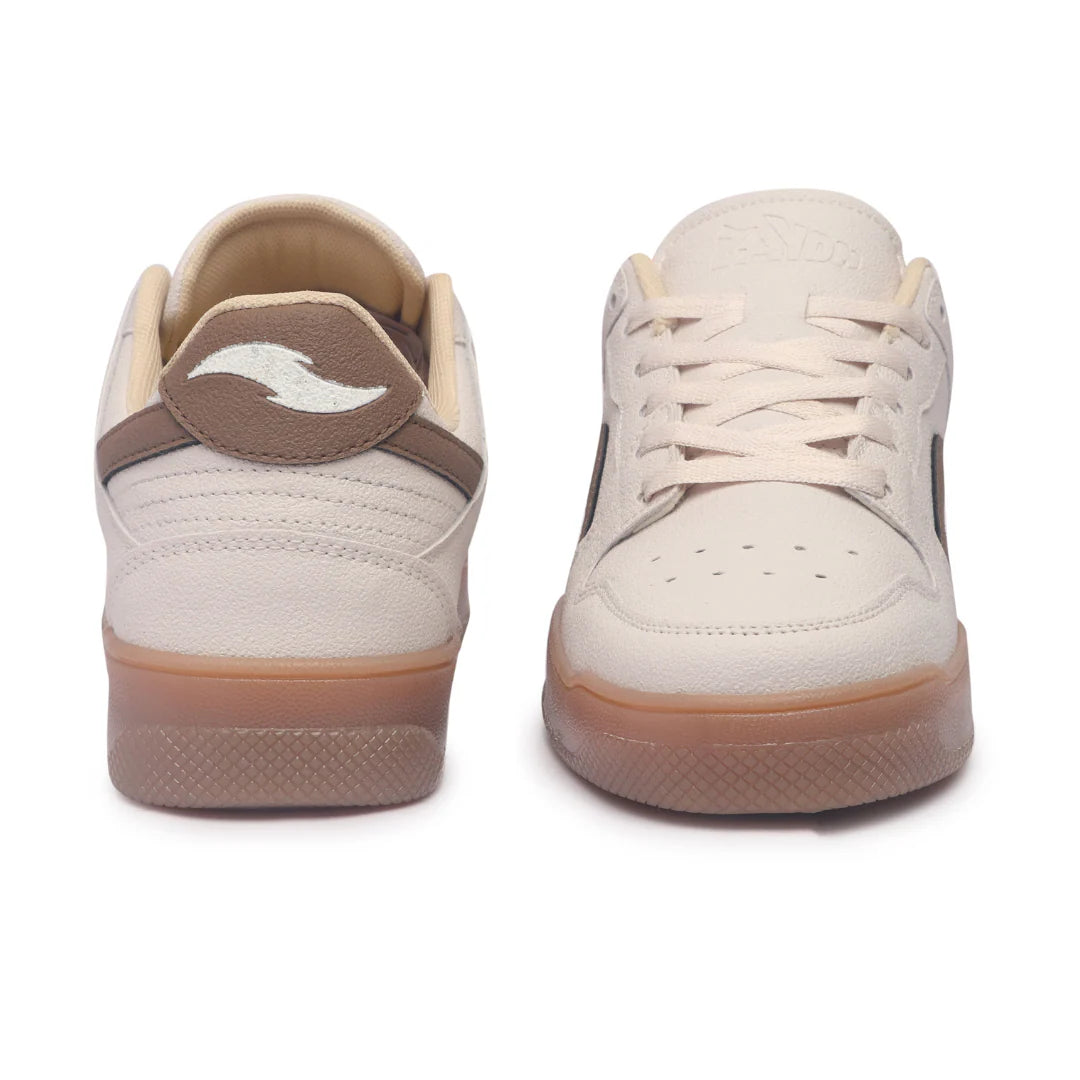 Lightweight Cream Casual Sneakers for Men Stylish and Durable