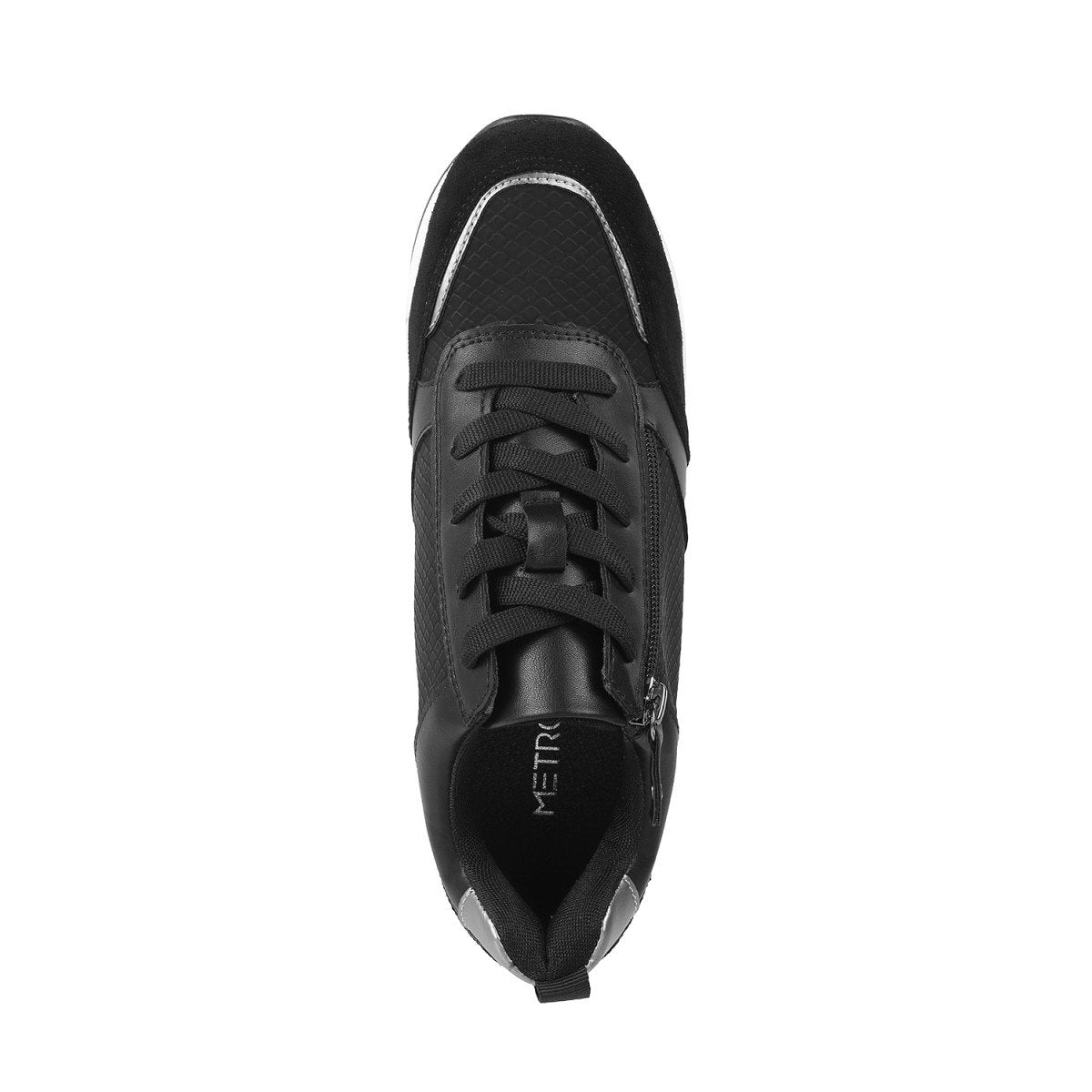 Classic Women Black Sports Sneakers for Running Sports Activities and Everyday Wear