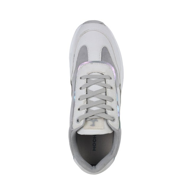 Grey Athletic Sneakers for Women Lightweight and Durable Shoes for Fitness Activities