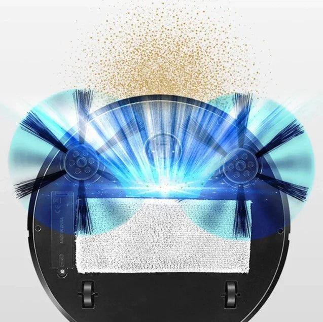 Pet Friendly Smart Robot Vacuum Cleaner with Quiet Operation Auto Mapping and Self Cleaning Mop Function