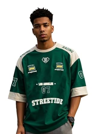 Relaxed Fit Men’s Cotton T-Shirt Oversized Design