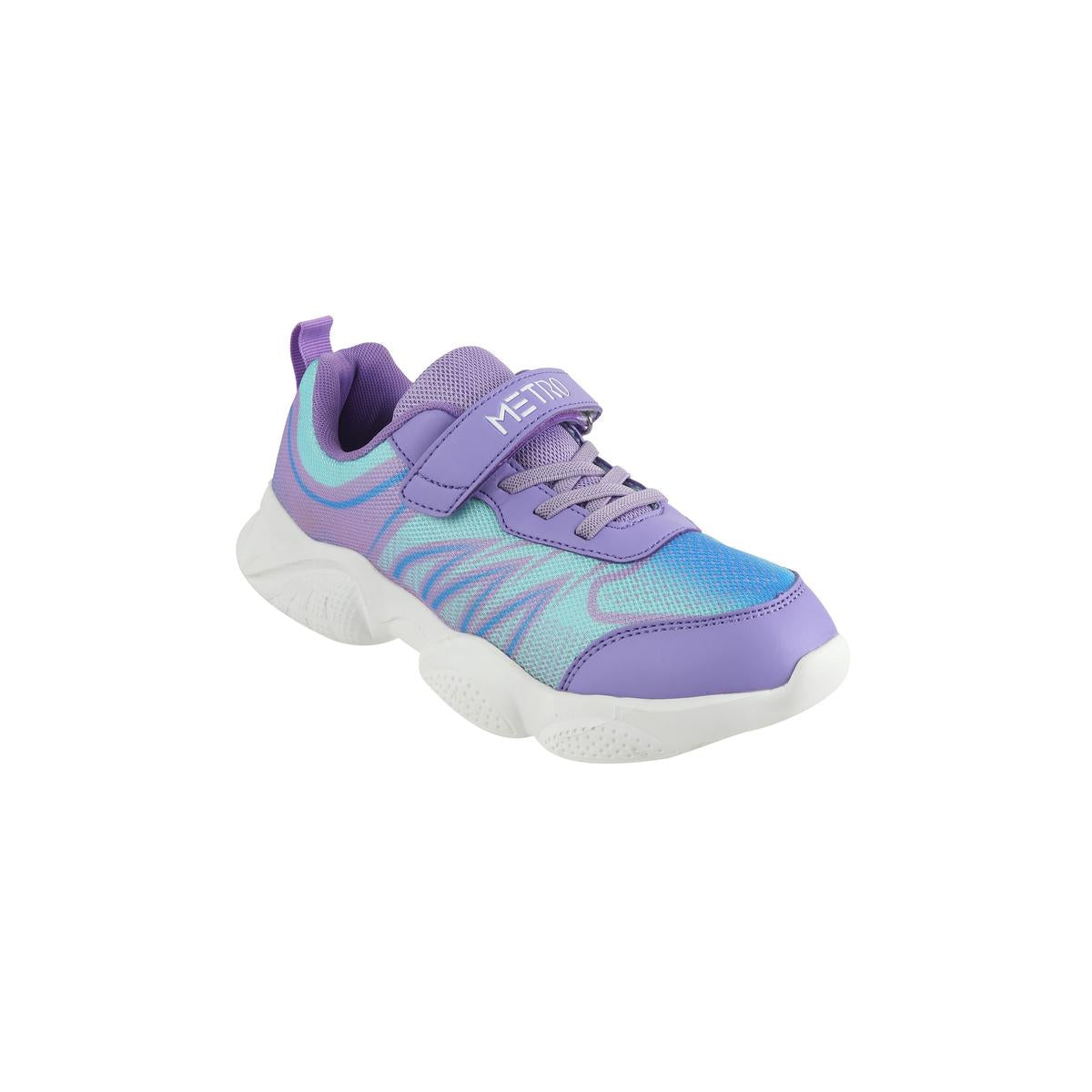 Boys’ Purple Casual Moccasin Modern Design Everyday Shoes