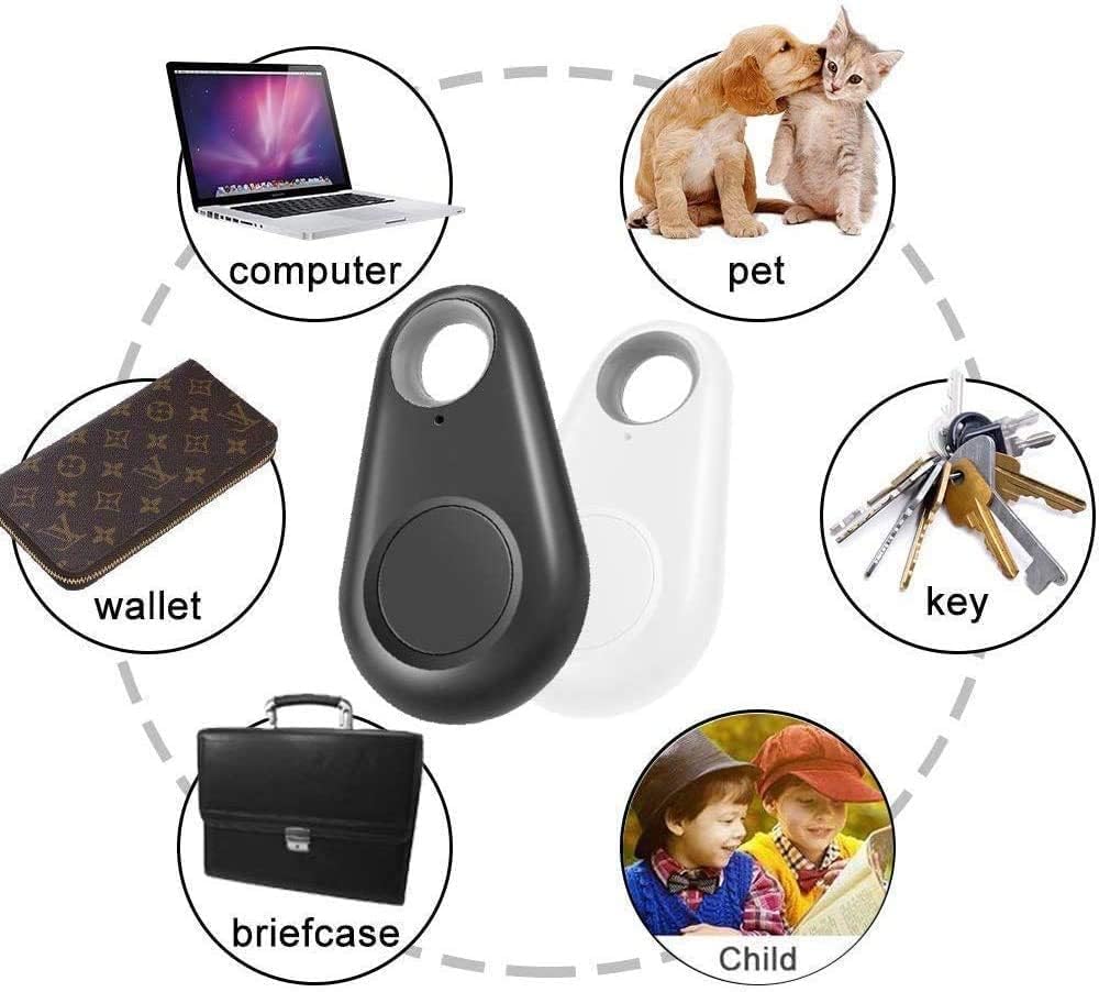 Smart Anti-Lost GPS Tracker for Kids Pets Keys Wallets Luggage with APP Control Compatible iOS Android