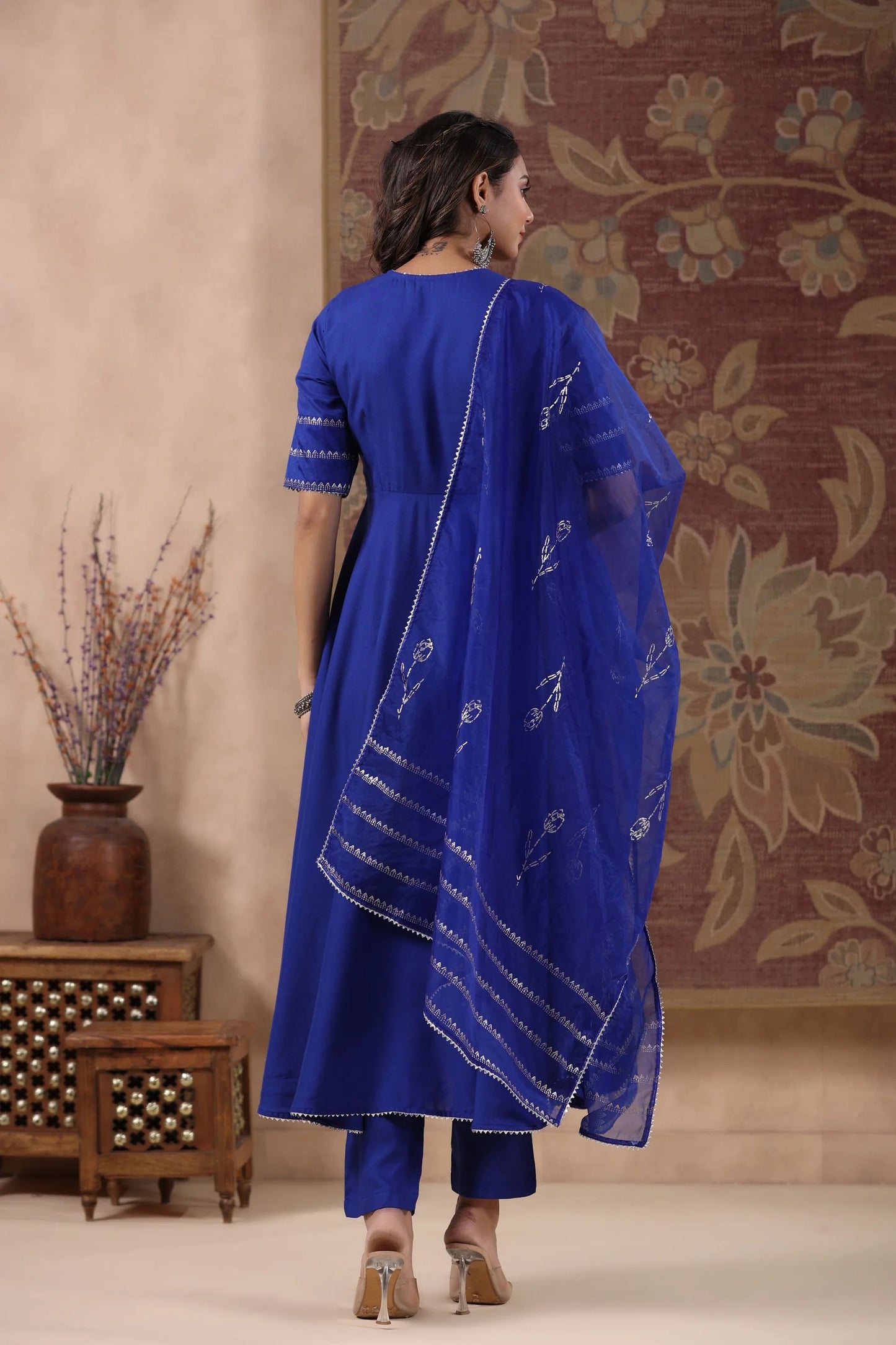 Jashn Handblock Printed Suit Set for Women Lightweight and Stylish Perfect for Cultural Events