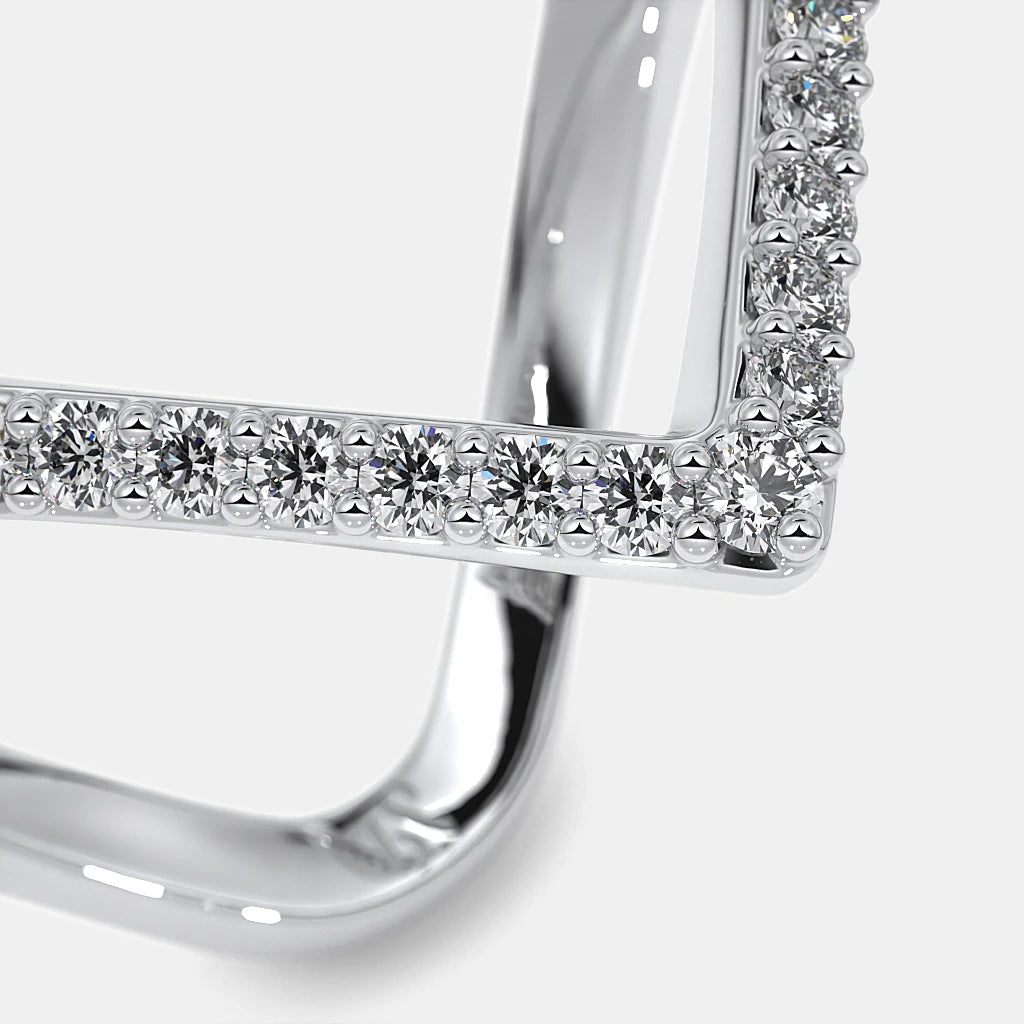 Chic Chevron Inspired Finger Ring with Minimalist Look