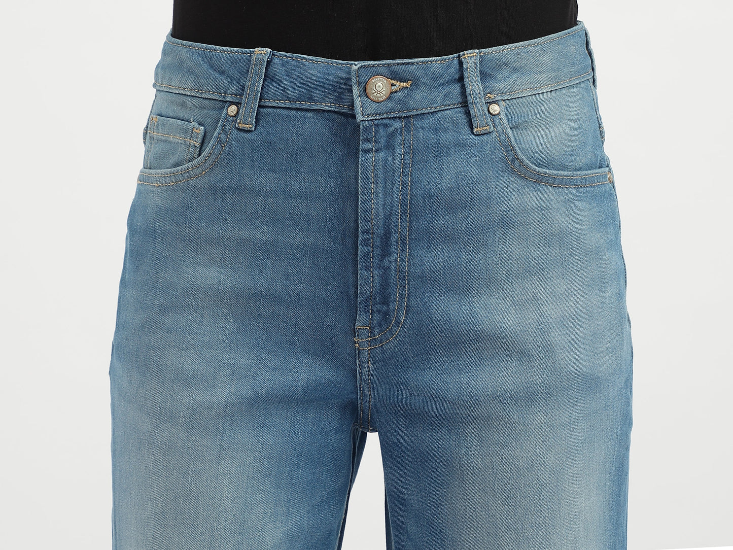 Solid Bootcut Fit Jeans for Women Comfortable Everyday Wear and Stylish Denim Look