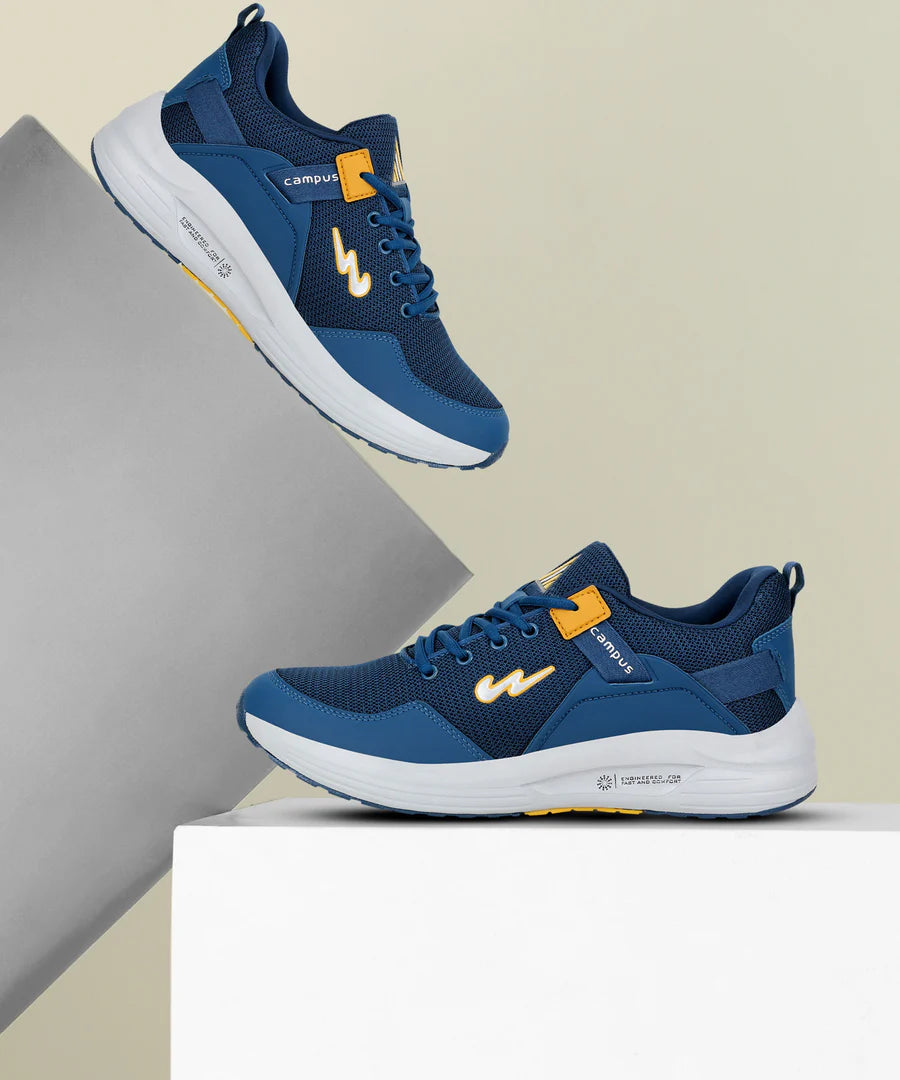 Lightweight Blue Men’s Running Shoes for Fitness and Active Lifestyle