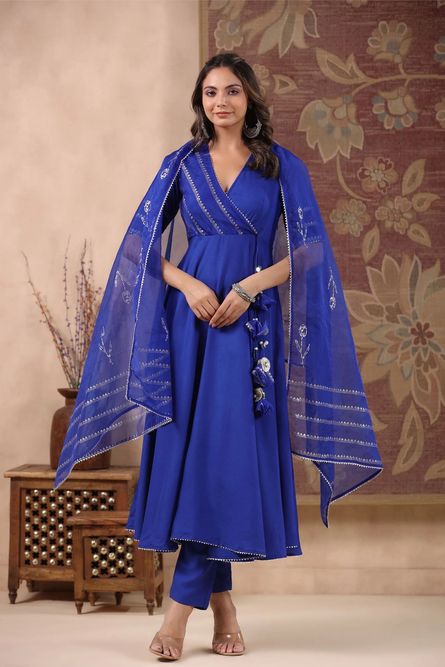 Jashn Handblock Printed Suit Set for Women Lightweight and Stylish Perfect for Cultural Events