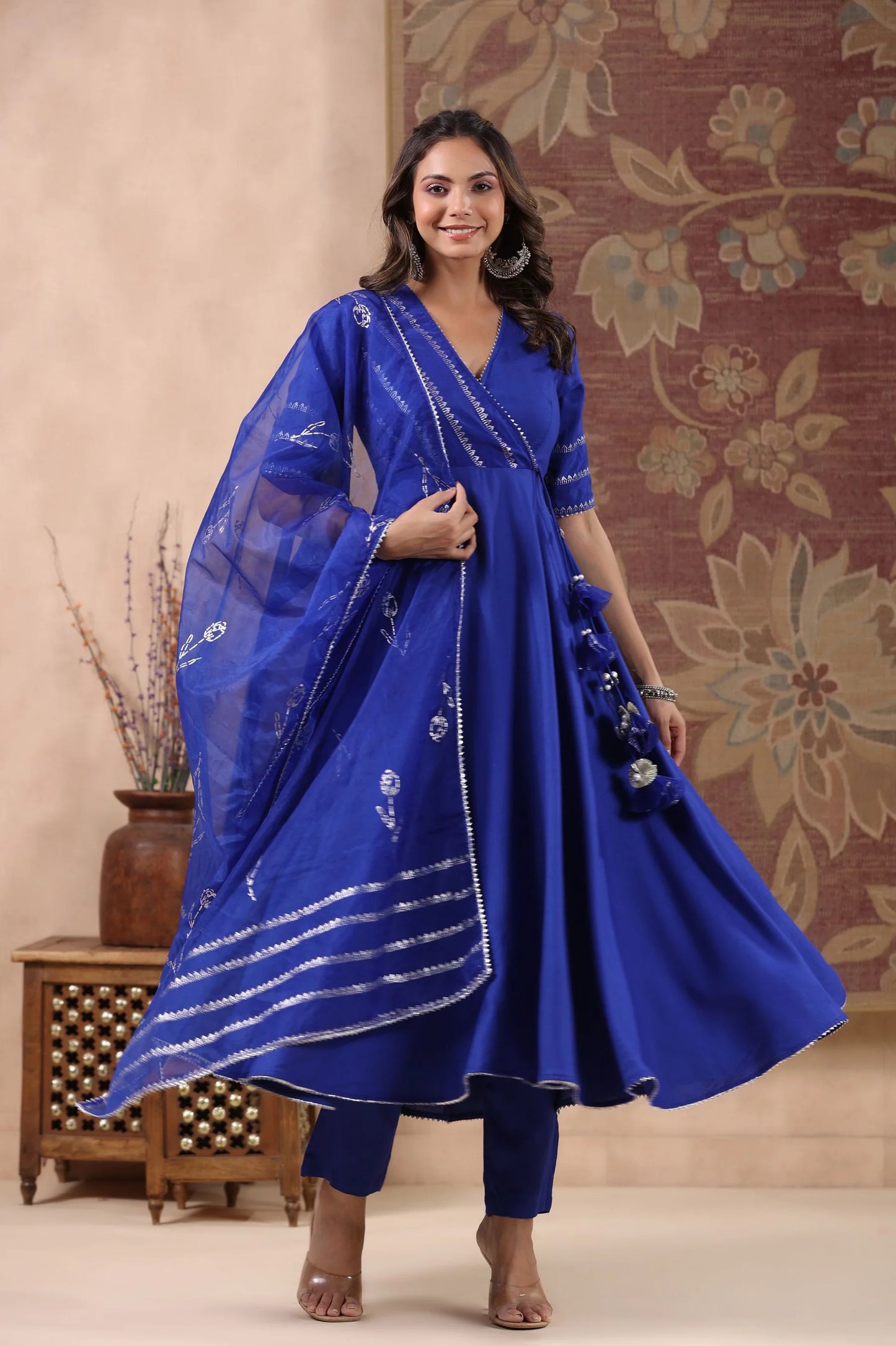 Jashn Handblock Printed Suit Set for Women Lightweight and Stylish Perfect for Cultural Events