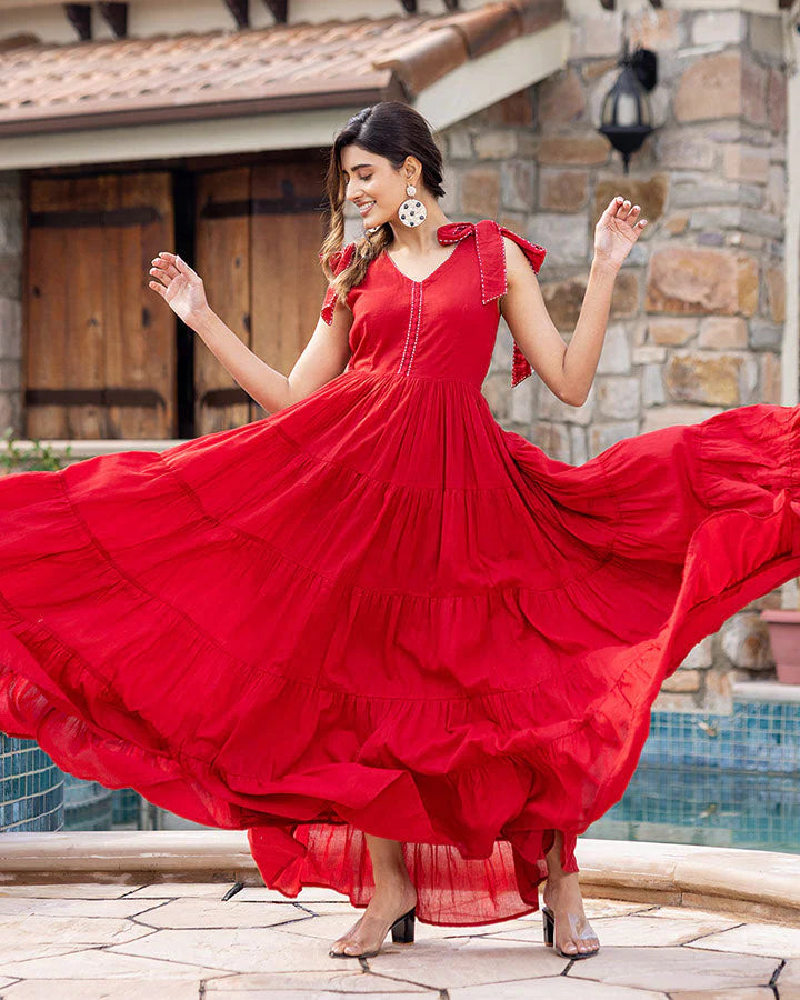 Casual Ruby Maxi Dress for Everyday Comfort