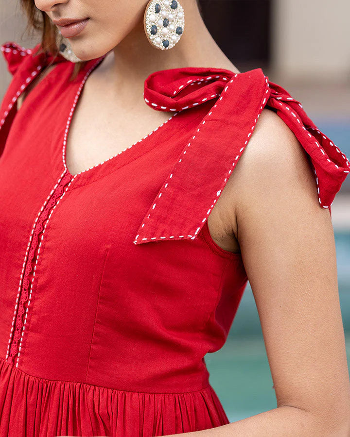 Casual Ruby Maxi Dress for Everyday Comfort