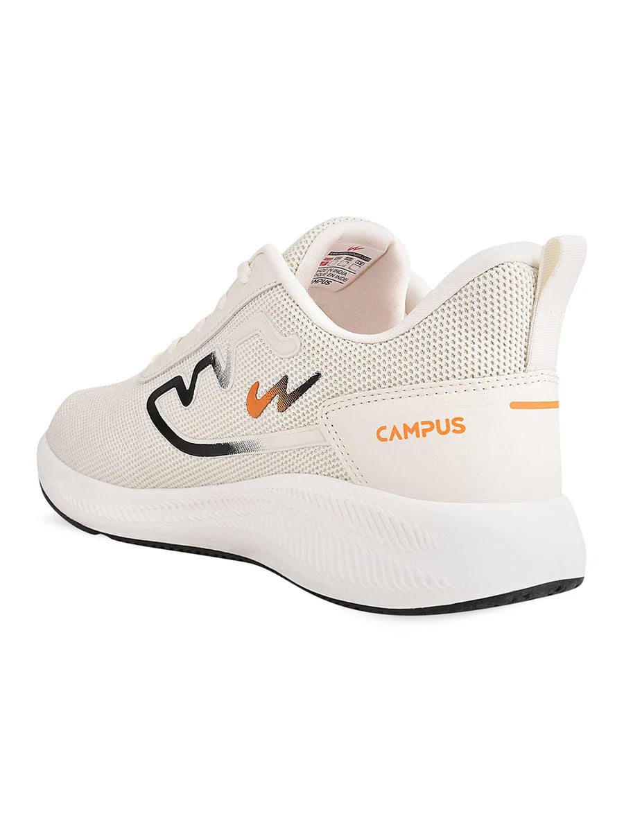 Durable Off White Men’s Running Shoes for Training, Running, and Fitness Sessions