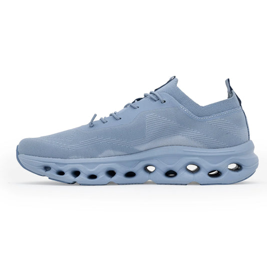 Blue Athleisure Sneakers for Men Comfortable Everyday Shoes