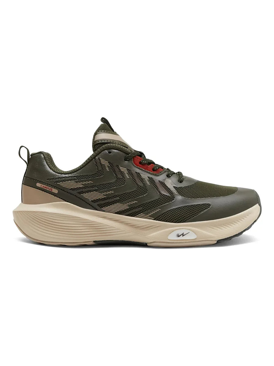 Olive Sports Shoes for Men Perfect for Jogging and Exercise