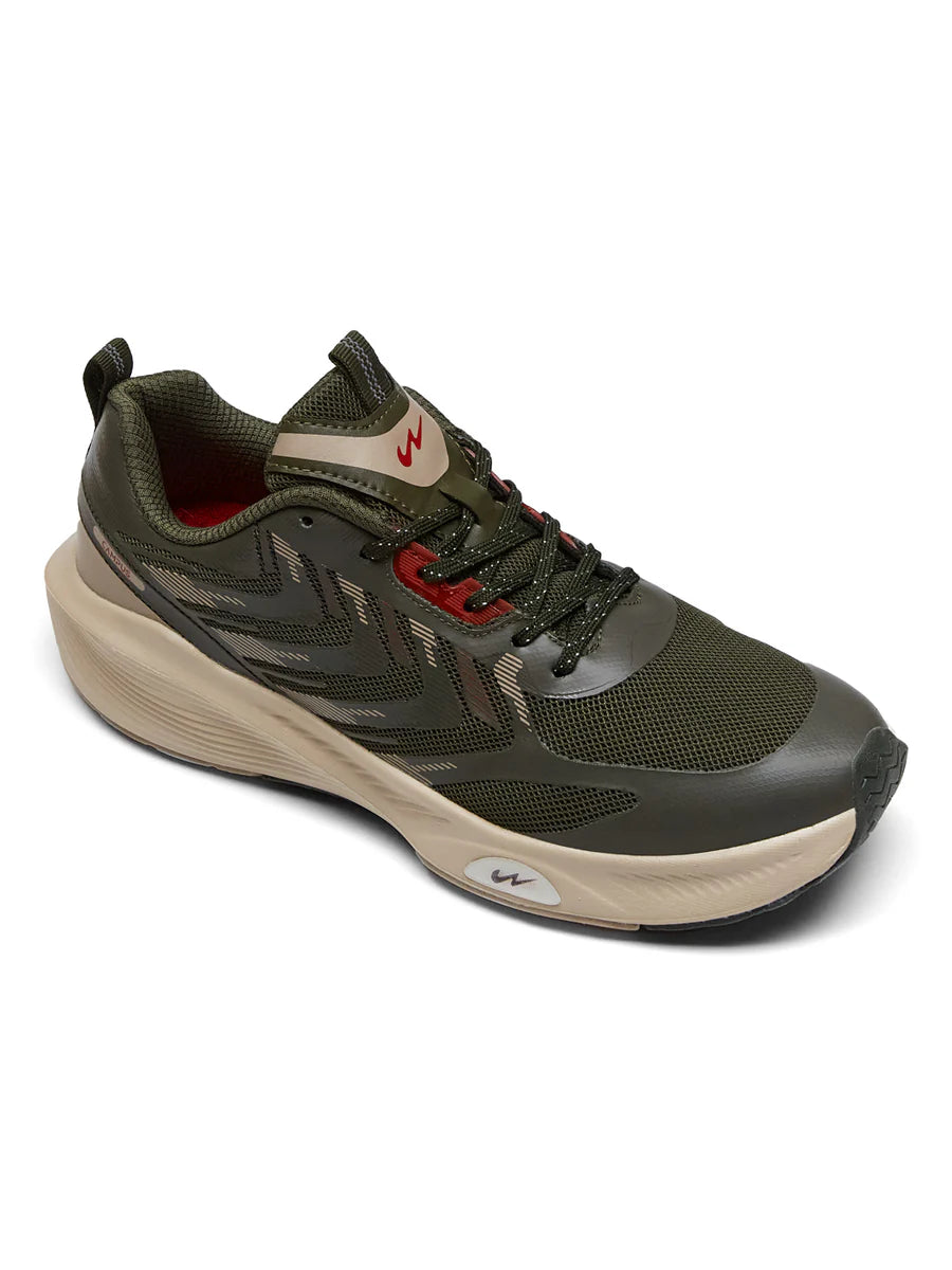 Olive Sports Shoes for Men Perfect for Jogging and Exercise