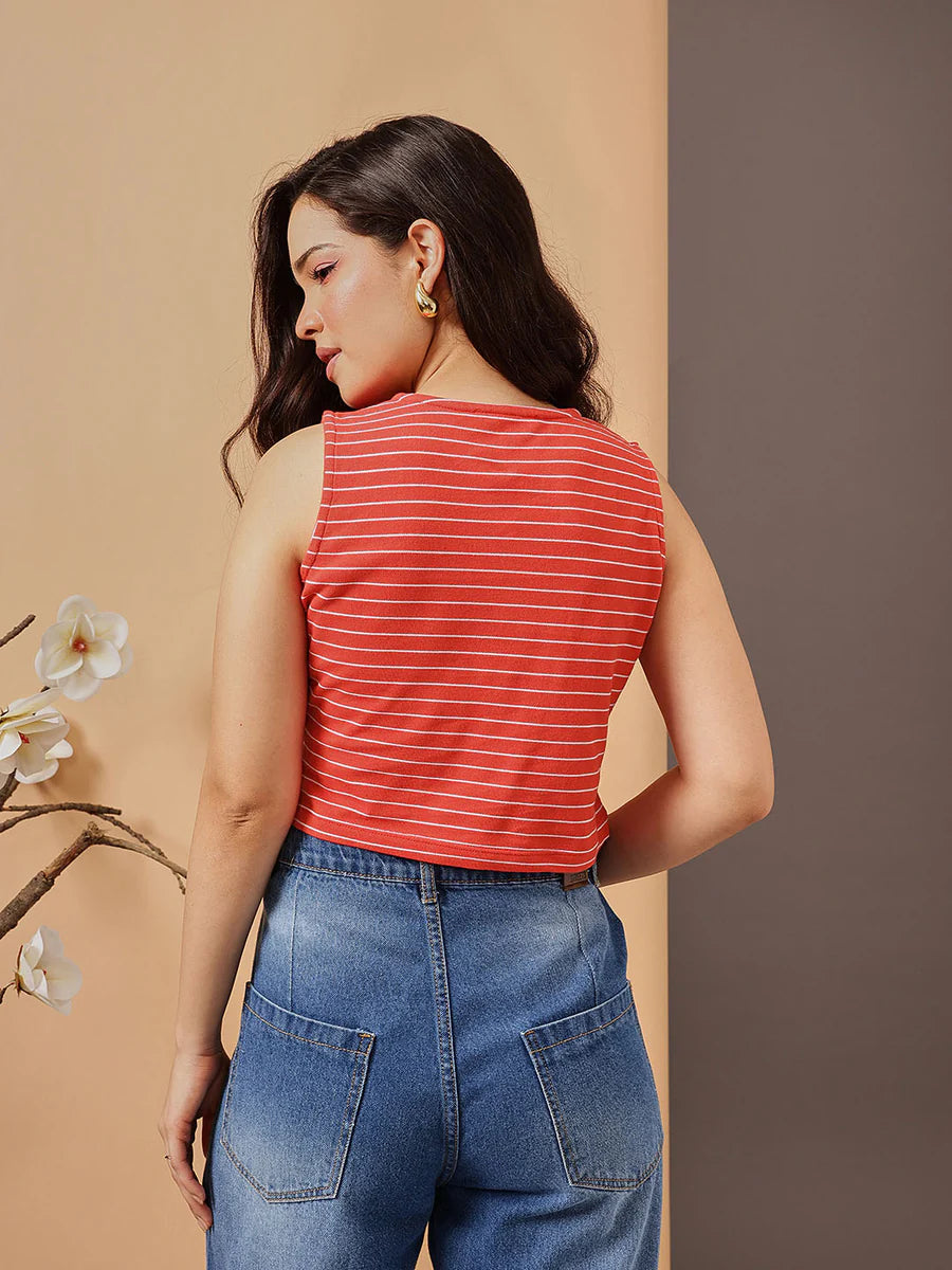 Fashionable Bow Accent Casual Top for Women