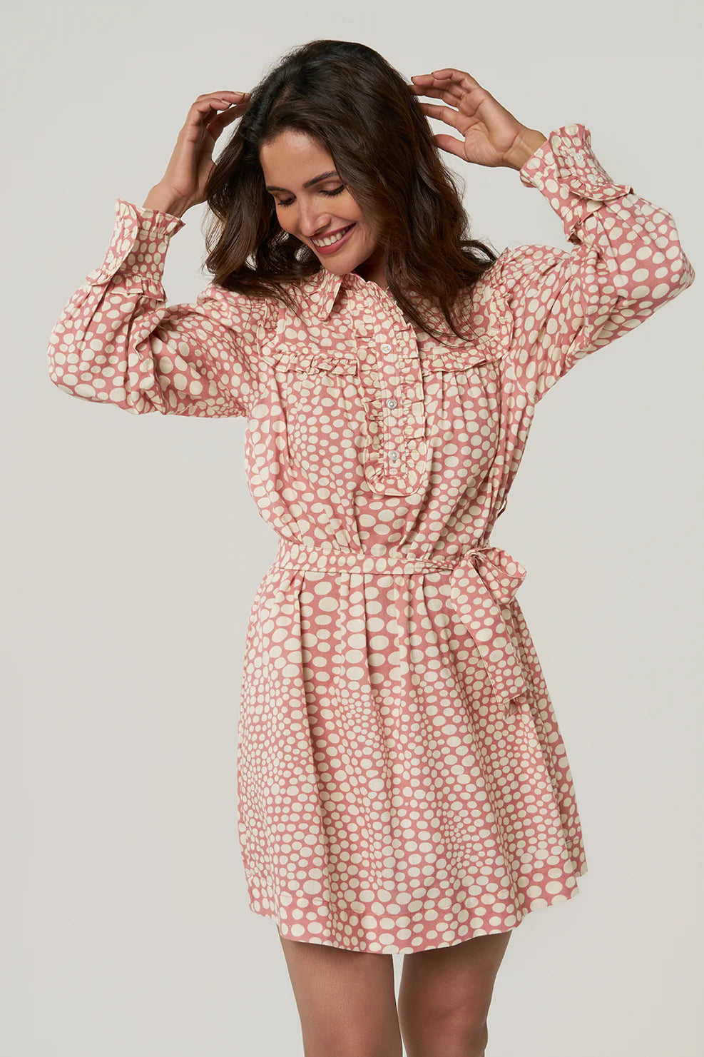 Elegant Khadi Cotton Brunch Dress for Women