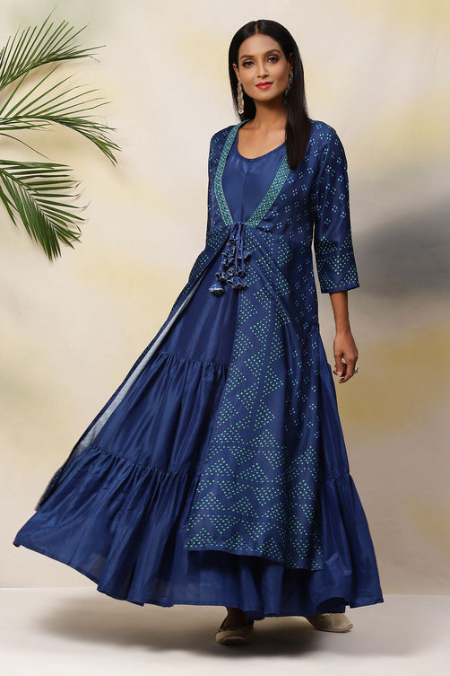 Blue Modal Straight Printed Kurta Stylish Lightweight and Perfect for Holiday, Festive, and Daily Wear