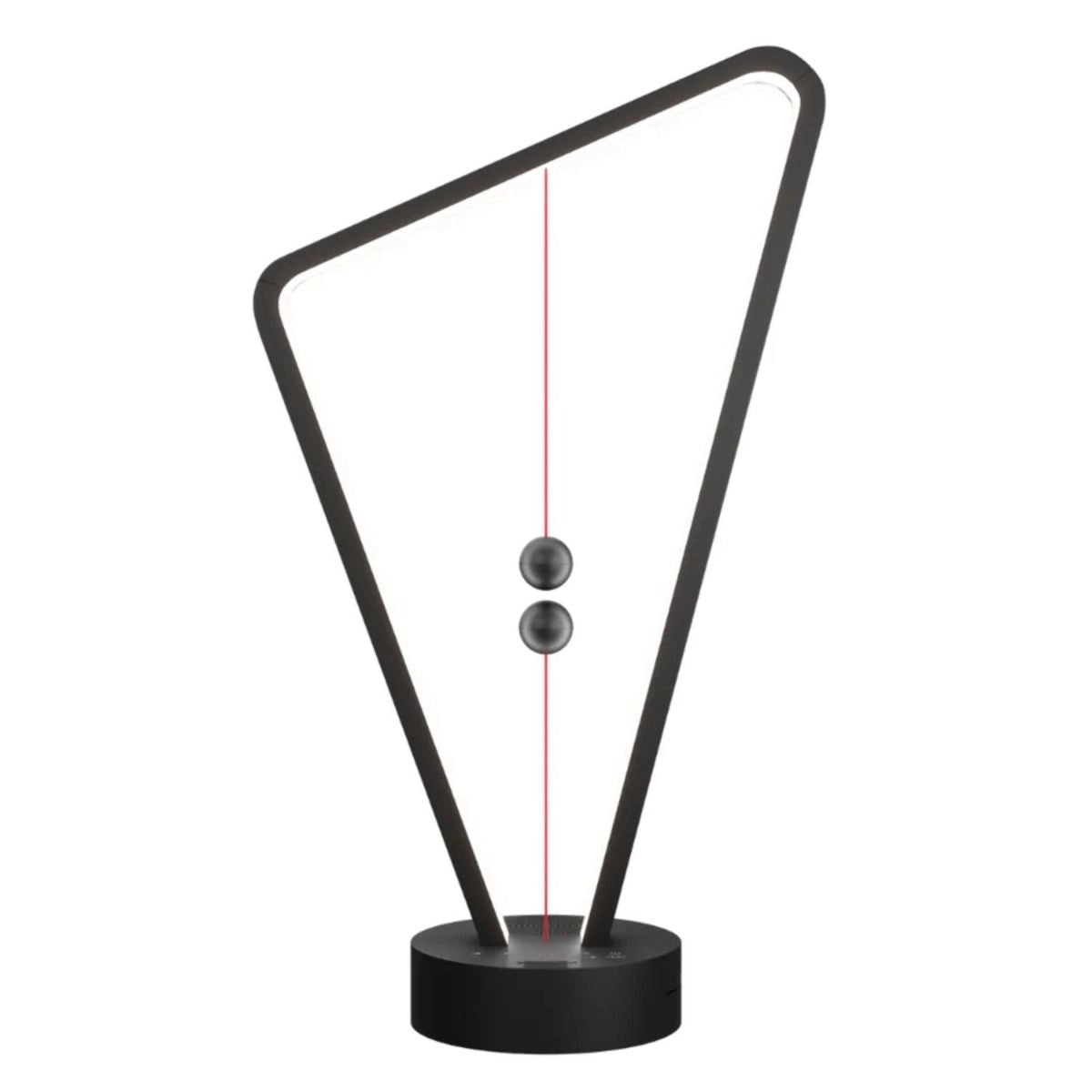 Black Assymetrix II Magnetic LED Desk Lamp Stylish Functional and Space-Saving Design